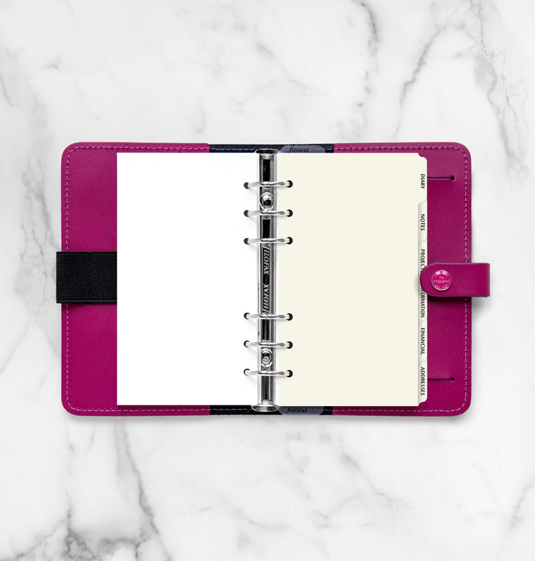 Krémový rozraďovač, 6 záložiek s predmetmi, Osobný