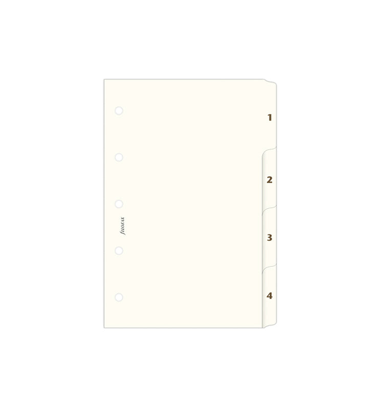 Krémový rozraďovač, Mini 4 záložky