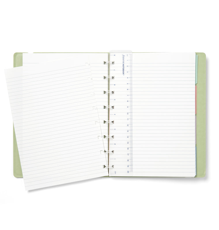 Filofax Notebook Pastel Sage A5  179544