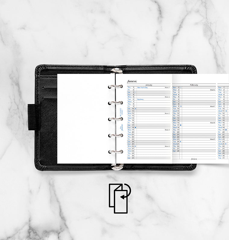 plánovací kalendár 2026, Mini, vertikálny, anglický - 26-68102