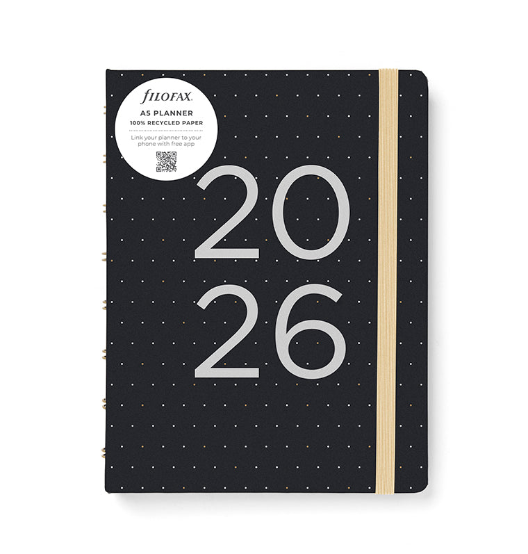 26-68300, Plánovač Moonlight 2026, A5 black