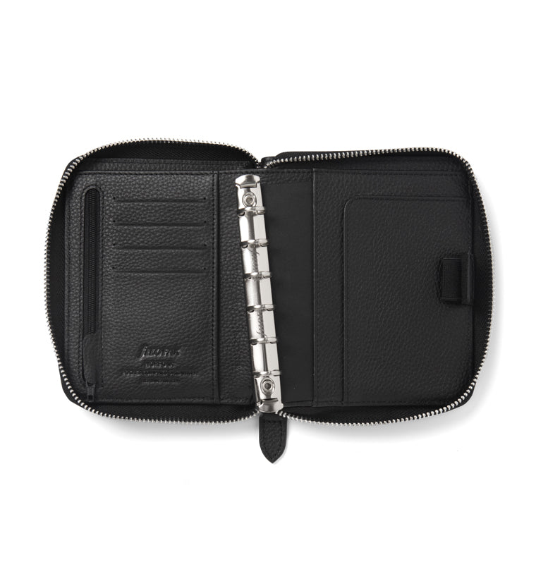 diár Norfolk Zip, Vreckový Compact Black