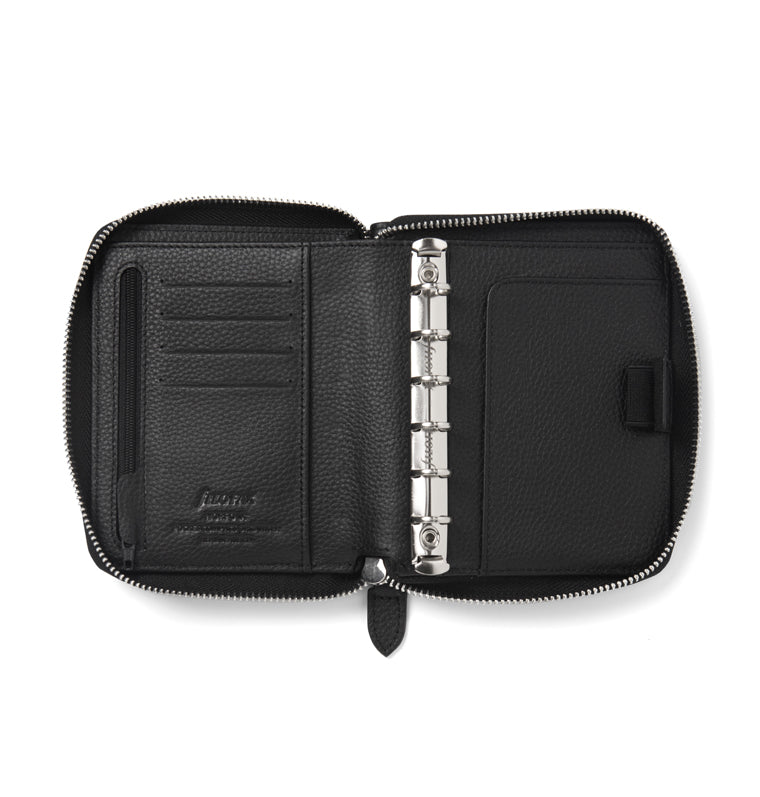 diár Norfolk Zip, Vreckový Compact Black