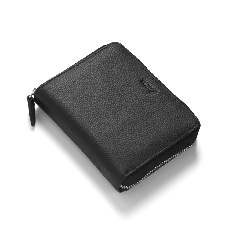 diár Norfolk Zip, Vreckový Compact Black