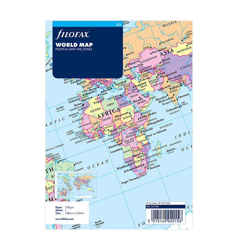 Mapa sveta | Filofax – Filofax SK