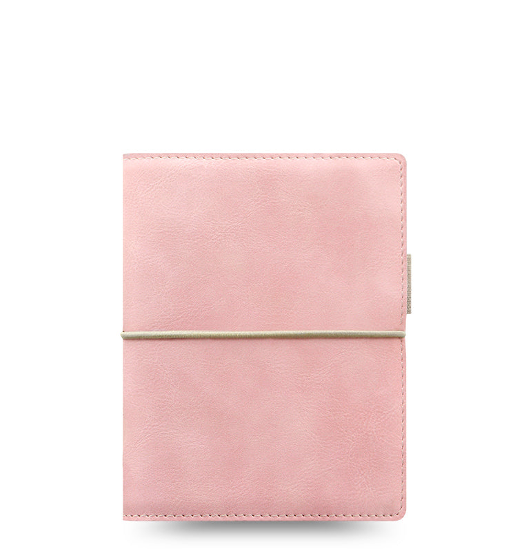 Filofax Domino Soft Pocket Organiser in Pale Pink