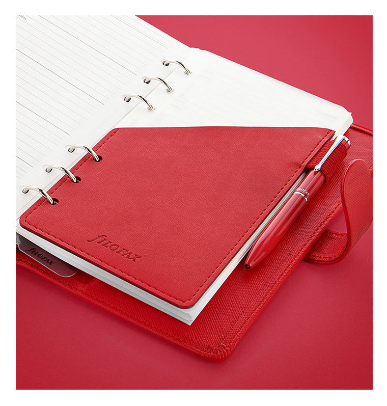 Organiser Pen Holder Personal  with Red Pen by Filofax